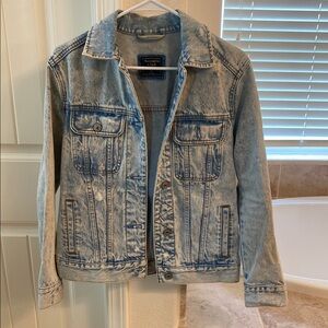 Abercrombie & Fitch Light Blue Denim Jacket